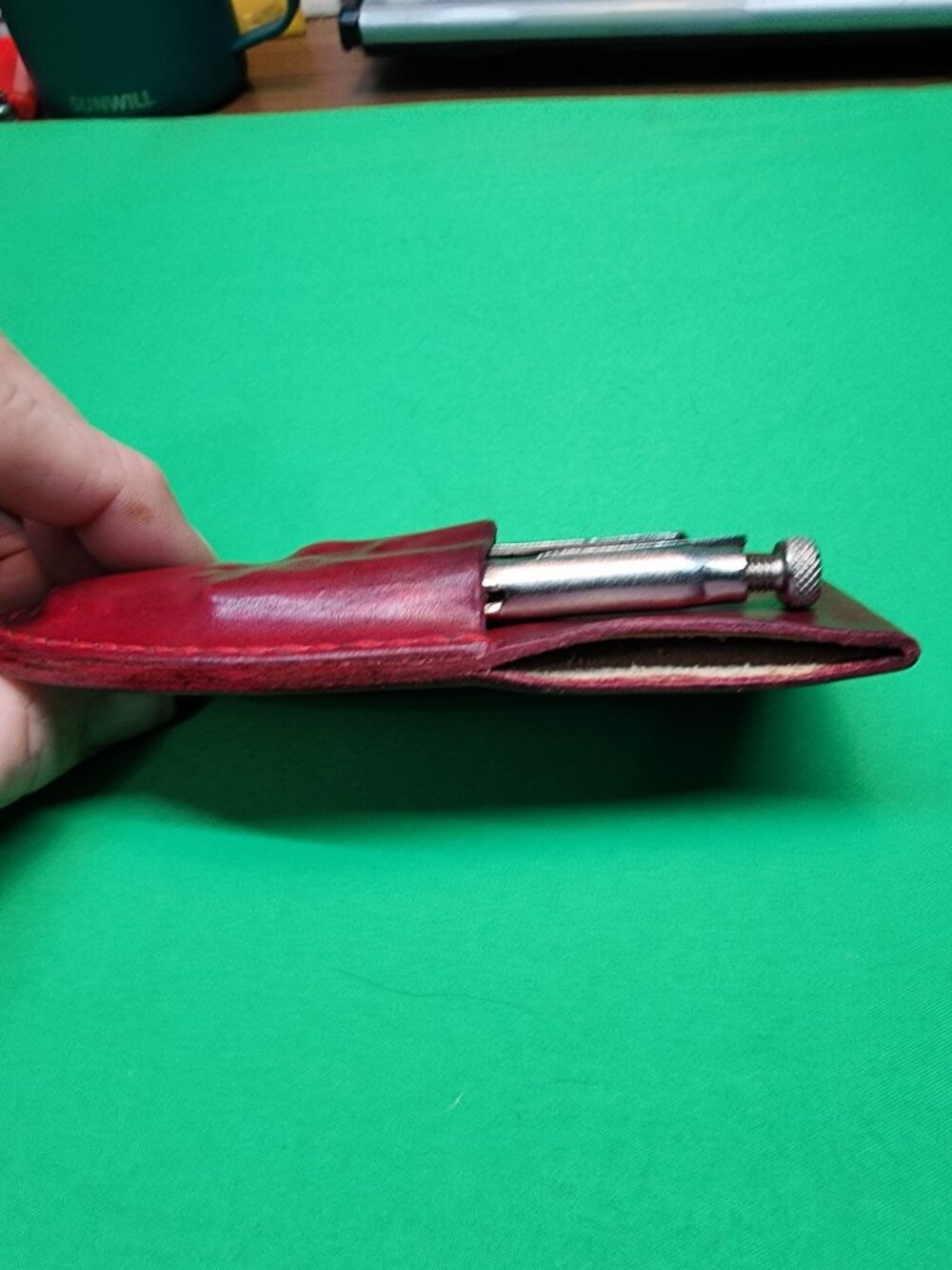 New Homemade Leather Pouch with Mastercraft Mini Vice Grips - Picture 14 of 15